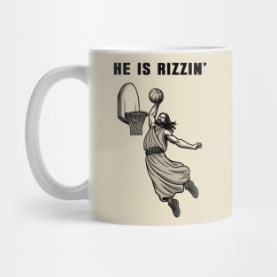 He is Rizzin' Jesus Meme Slamdunk Mug